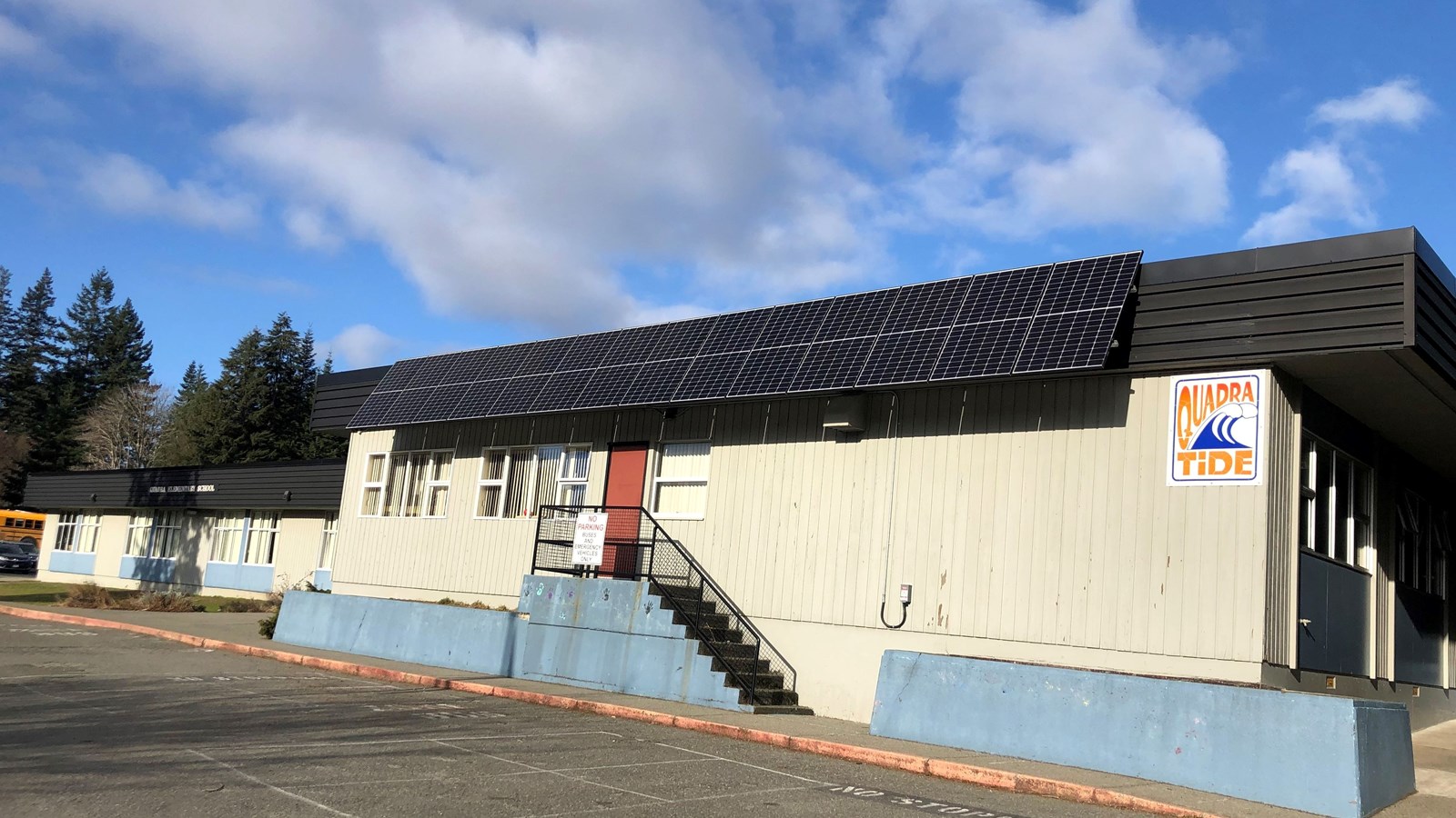 Quadra Elementary Solar Panels